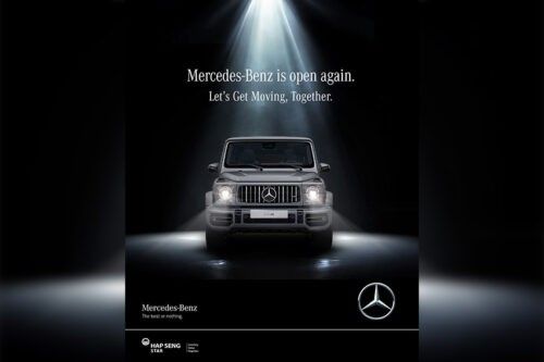 Mercedes-Benz sales outlets are now open 