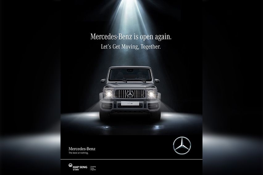 Mercedes-Benz sales outlets are now open 