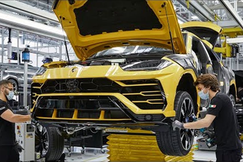 Lamborghini factory