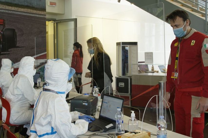 Ferrari resumes production in Italy