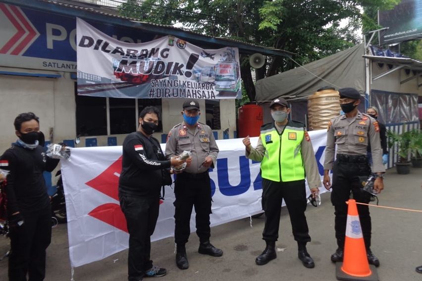 Komunitas Suzuki Bandit peduli 