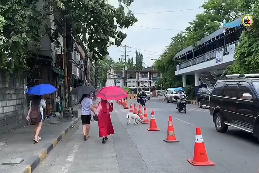 Pasig sidewalk widening body photo