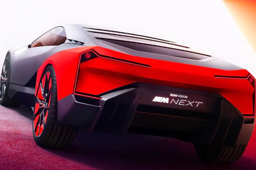 BMW hybrid supercar rear