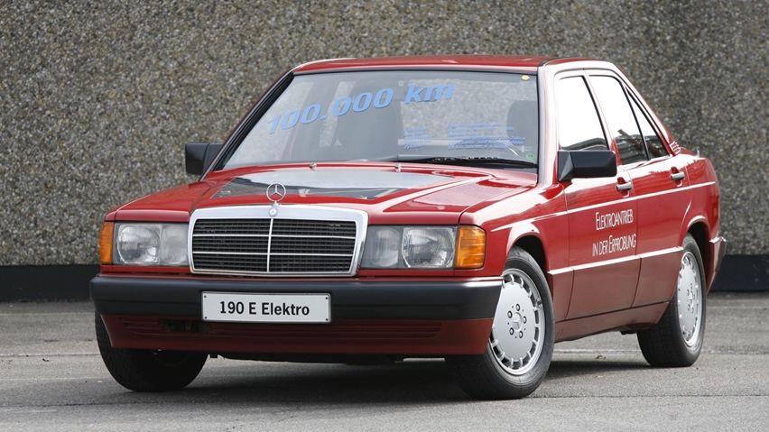 Mercedes-Benz 190E Elektro 100,000 km