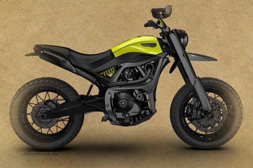 Is this a new design direction for future Ducati Scrambler?