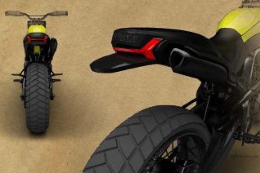 Ducati Scrambler rear design 