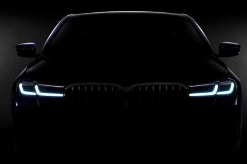 2021 BMW 5 Series facelift teaser released, debut in two weeks