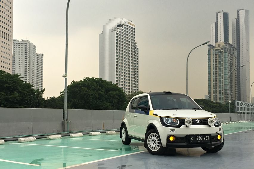 Suzuki Ignis Rally Look modifikasi