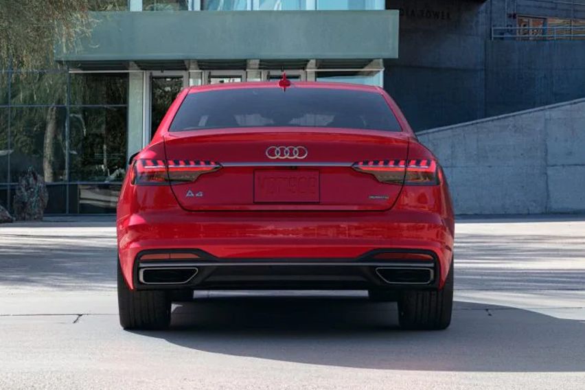 2020 Audi A4 rear