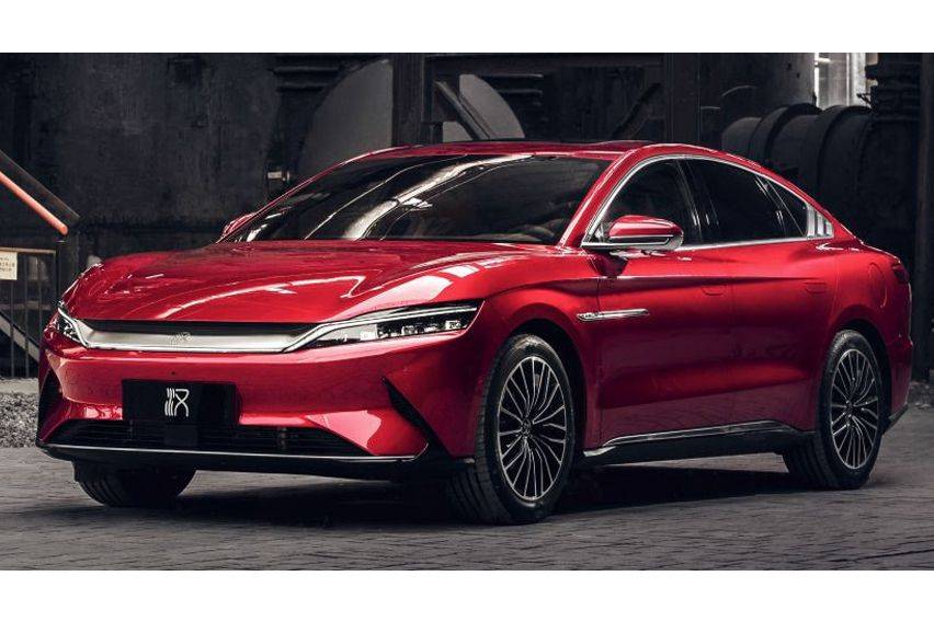 BYD all-electric Han sedan revealed