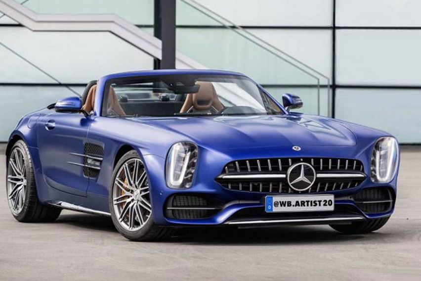 Check out the modern remake of classic Mercedes 300SL