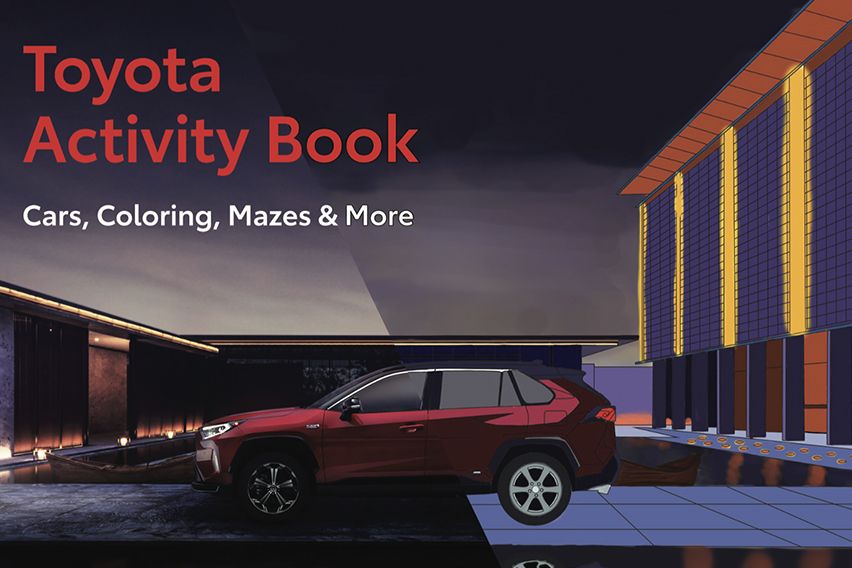 Toyota gives away custom-made activity pages for everyone