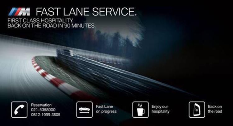 BMW fast lane service