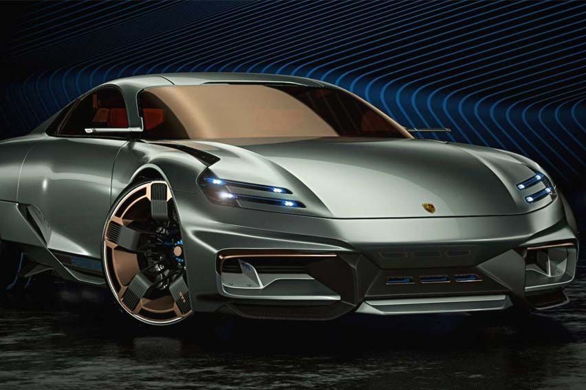 Porsche Cyber 677 Concept appears as a wild twist to the iconic 911 