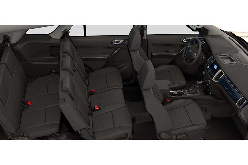 Ford Everest Sport cabin