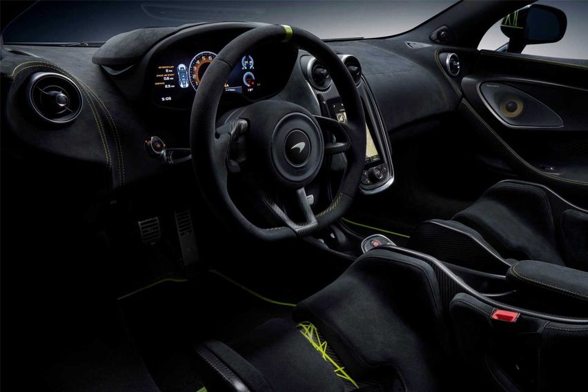 McLaren 600LT Spider Segestria Borealis cabin