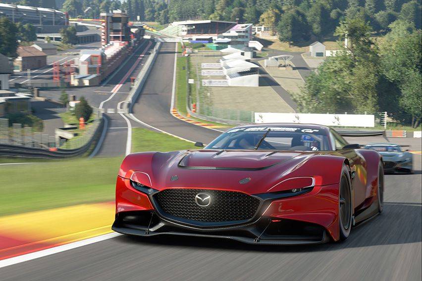 The Mazda RX-Vision GT3 Concept is now in Gran Turismo Sport