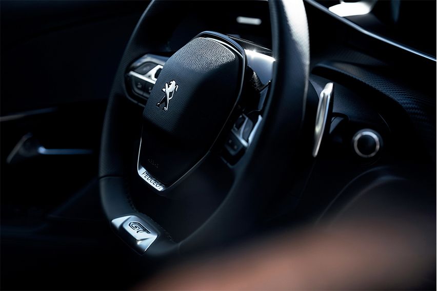 Peugeot steering wheel