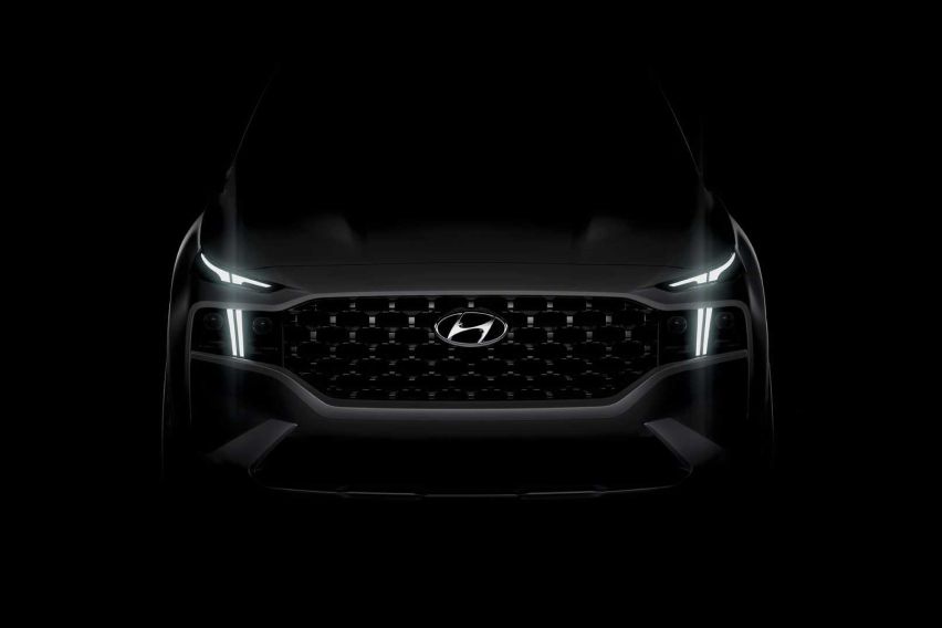 Hyundai Santa Fe new grille