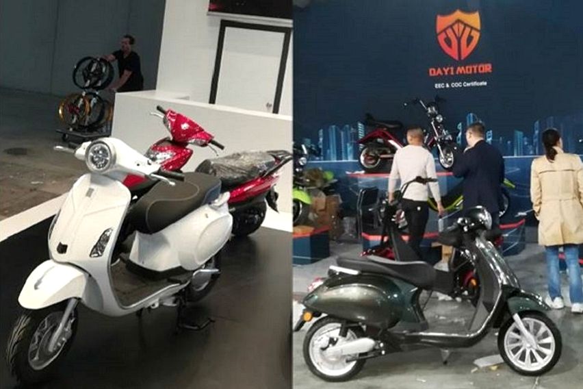 Dayi motor tiru desain Vespa Primavera