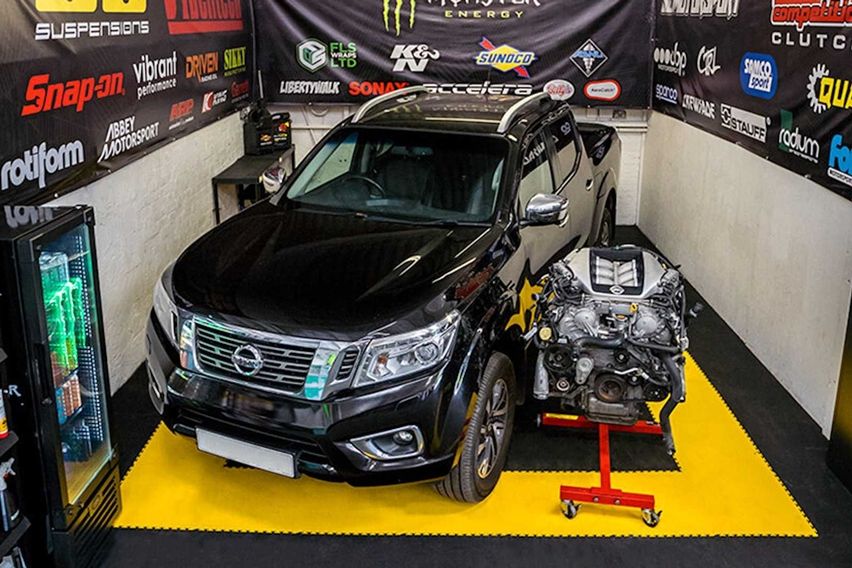 Nissan navara swap engine
