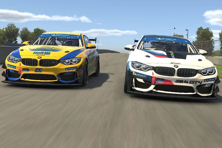 BMW M4 GT4 set to debut via iRacing sim race