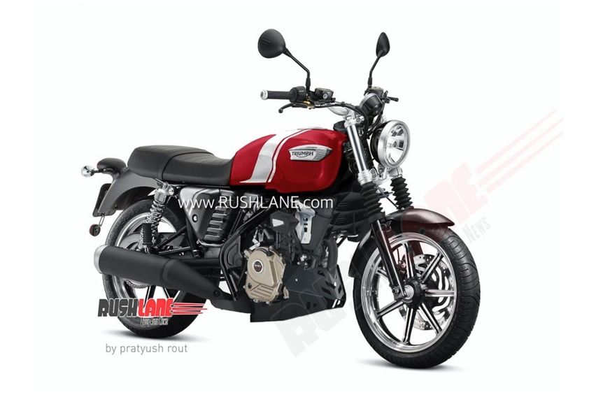 Bajaj Triumph render
