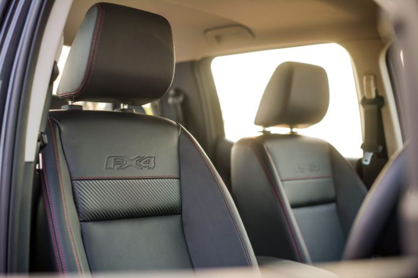 Ford Ranger FX4 seats