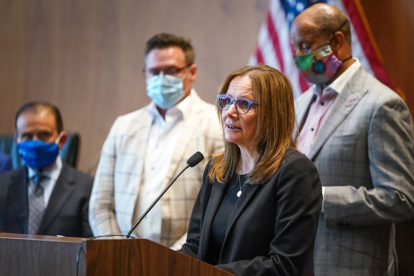 GM Chairman and CEO Mary Barra Speaks Out Against Racism and Inj