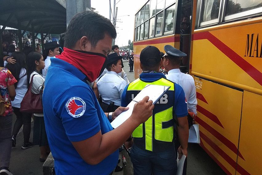DOTr opens 3 bus routes today, to enforce modified number coding on Monday