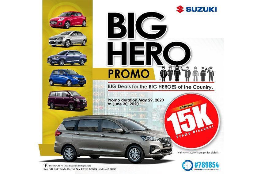 Suzuki PH rolls out Big Hero promo for frontliners