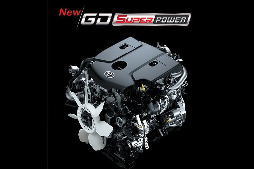 Toyota Fortuner rear engine