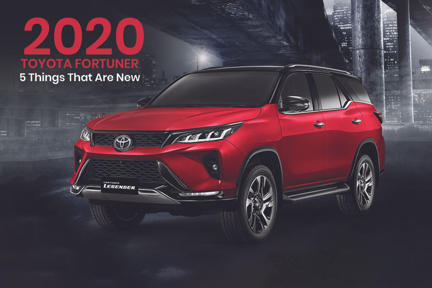 2020 Toyota Fortuner: Five things that are new