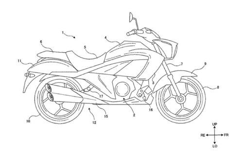 Gambar Paten Desain Tersebar Luas, Suzuki Intruder 250 cc Siap Meluncur?
