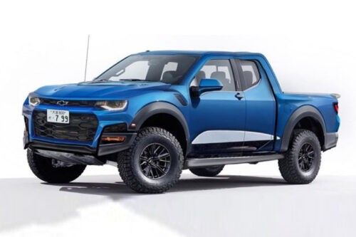 Chevrolet Camaro pick-up just-for-fun renderings appeared