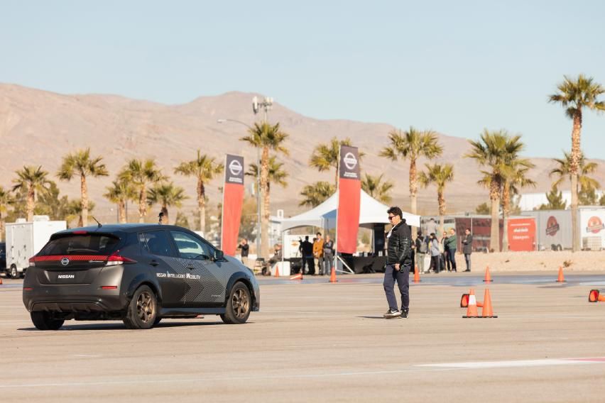 Nissan e4ORCE testing