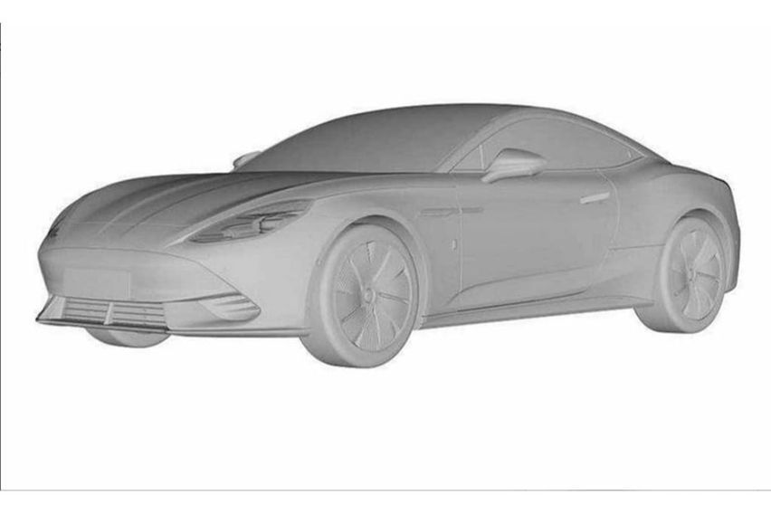 Gambar Paten Mobil Sport Listrik MG E-Motion Versi Produksi Bocor