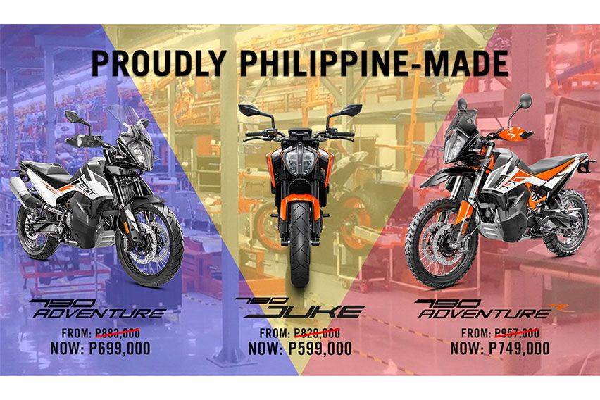 Local production of KTM 790 line to ensue in Laguna