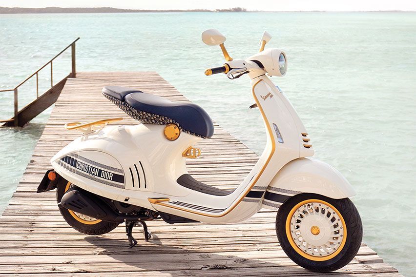 Haute moto: Vespa 946 Christian Dior scooter slated for 2021 release  