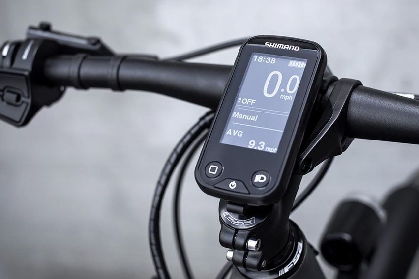 motor display shimano