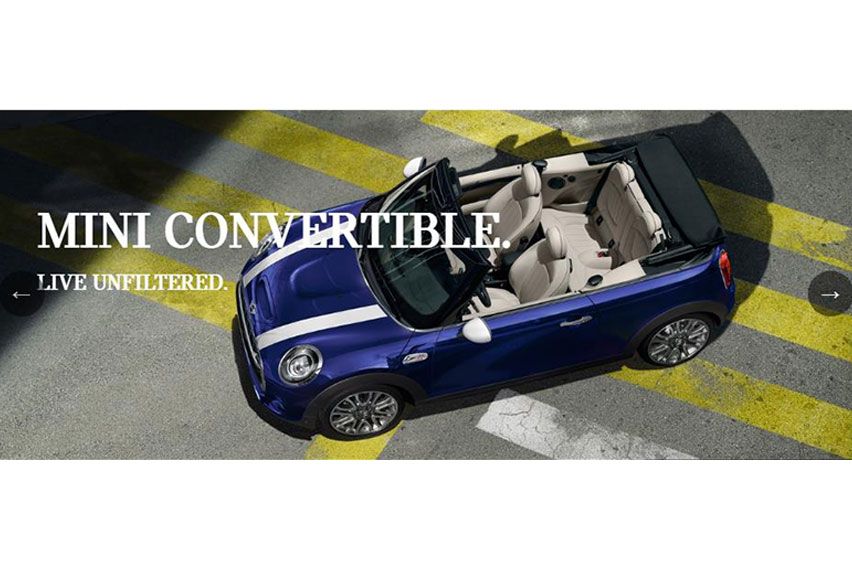 MINI virtual showroom