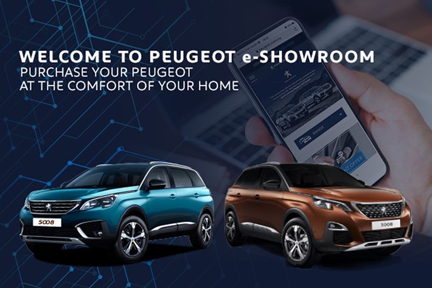 Buy a new Peugeot from the comfort of your home