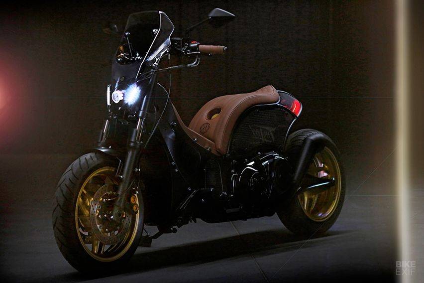 Hilangkan Tingkat Kepraktisan, Yamaha TMax Dimodifikasi Bergaya Radikal