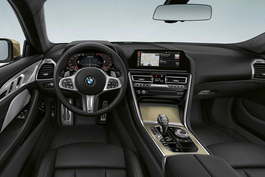 interior BMW 8 Series Golden Thunder Edition