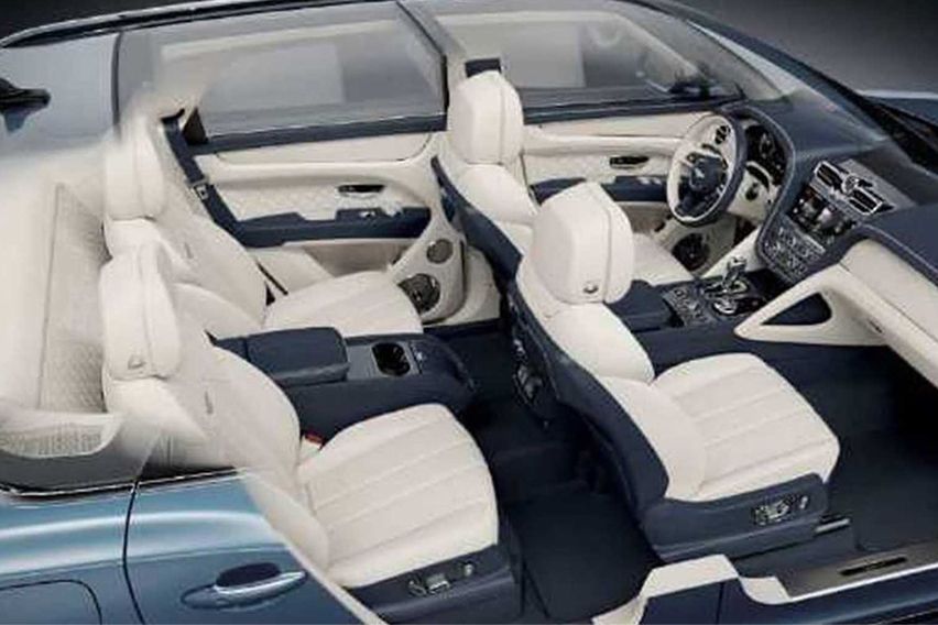  Bentley Bentayga cabin