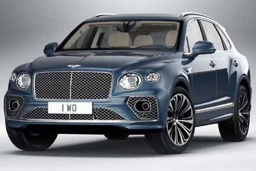 Leaked Bentley Bentayga facelift images appear online