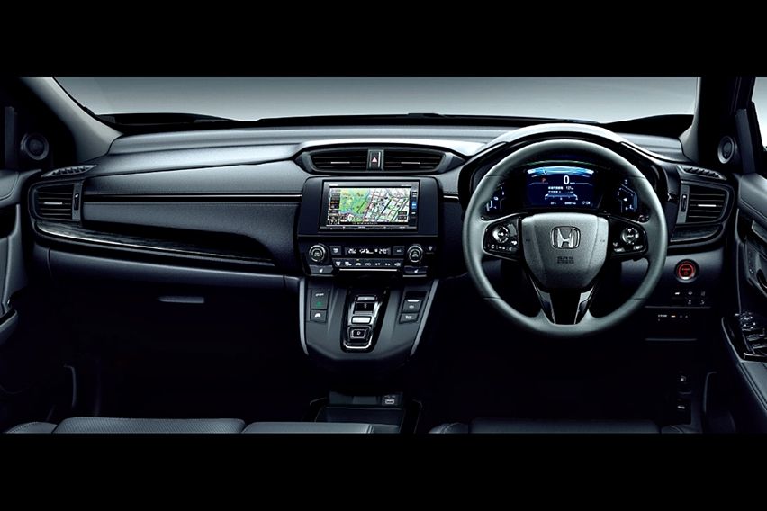 Interior Honda CR-V Black Edition