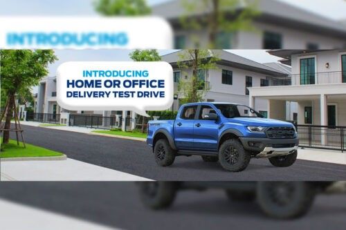 Ford introduces a home or office delivery test drive