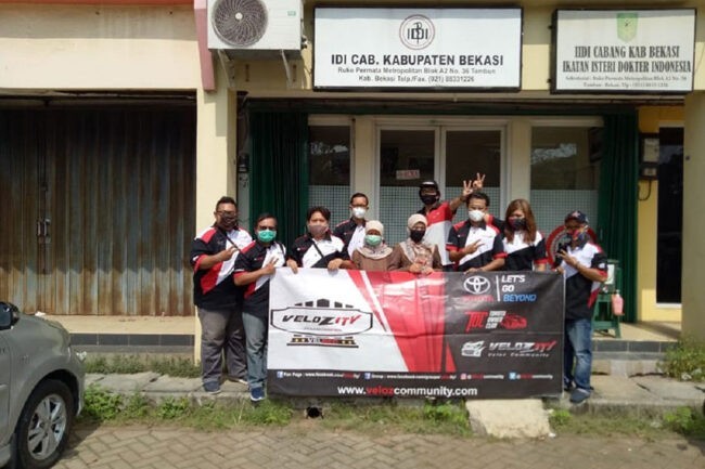 Donasi APD Avanza Veloz Community Bekasi Chapter Donasi APD Avanza Veloz Community Bekasi Chapter