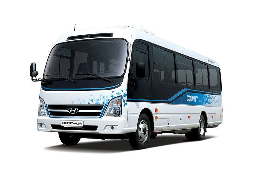 Hyundai's first electric minibus is introduced in SoKor
